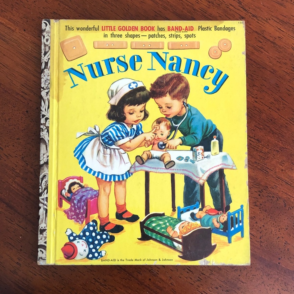 Vintage LITTLE GOLDEN BOOK Nurse Nancy